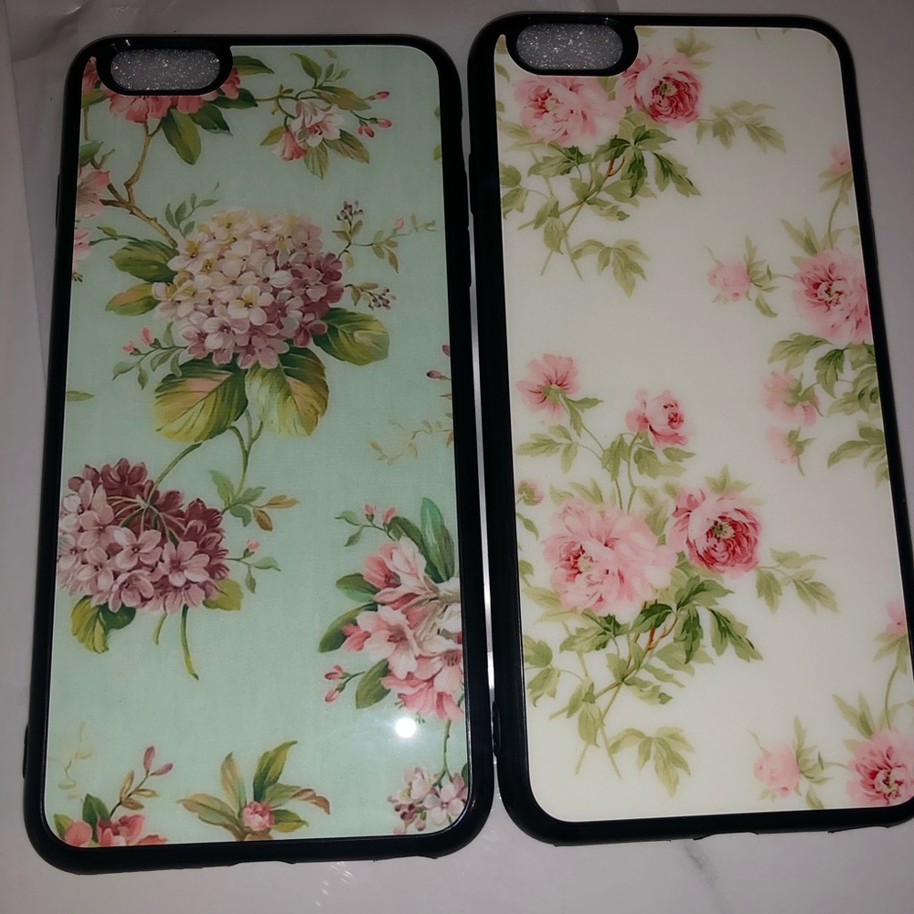 iPhone 6/6S Plus Floral Phone Case 2 Piece - Picture 2 of 2
